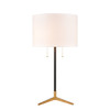 ELK HOME D3120WHT Clubhouse 29'' High 2-Light Table Lamp - Black