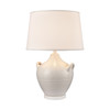ELK HOME S0019-10343 Oxford 25'' High 1-Light Table Lamp - White
