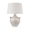 ELK HOME S0019-10343 Oxford 25'' High 1-Light Table Lamp - White