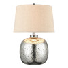 ELK HOME S0019-7980 Cicely 24'' High 1-Light Table Lamp - Silver Mercury