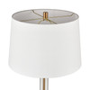ELK HOME H0019-9570 Roseden Court 33'' High 1-Light Table Lamp - Aged Brass