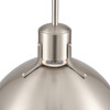 ELK HOME EC89735/1 Zayne 12'' Wide 1-Light Pendant - Brushed Nickel