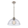 ELK HOME 89925/1 Julian 14'' Wide 1-Light Pendant - Polished Nickel