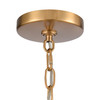 ELK HOME 89845/4 Leo 22'' Wide 4-Light Pendant - Brushed Gold