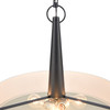 ELK HOME 89835/4 Leo 22'' Wide 4-Light Pendant - Matte Black