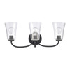 ELK HOME EC89254/3 Emily 23'' Wide 3-Light Vanity Light - Matte Black