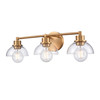 ELK HOME 89912/3 Julian 24'' Wide 3-Light Vanity Light - Brushed Gold