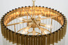 BETHEL INTERNATIONAL WE06C23BR 8-Light Chandelier, Chrome