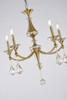 BETHEL INTERNATIONAL LA44C23BR 5-Light Chandelier, Chrome