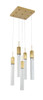 BETHEL INTERNATIONAL ADS27C14G 5-Light Chandelier, Brass