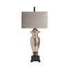 CRESTVIEW COLLECTION CVABS561 Antique Murcury Glass Table Lamp