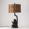 CRESTVIEW COLLECTION CVAVP674 Bear Knowledge Table Lamp