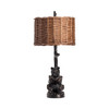 CRESTVIEW COLLECTION CVAVP674 Bear Knowledge Table Lamp