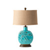 CRESTVIEW COLLECTION CVAP1725 Deep Ocean Table Lamp