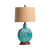 CRESTVIEW COLLECTION CVAP1725 Deep Ocean Table Lamp