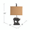 CRESTVIEW COLLECTION CVAVP133 Fishing Bear Table Lamp