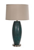 CRESTVIEW COLLECTION CVAP1348 Melrose Blue Table Lamp