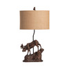 CRESTVIEW COLLECTION CVAVP877 Moose Trail Table Lamp