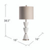 CRESTVIEW COLLECTION CVAP1870 Morison Table Lamp