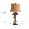 CRESTVIEW COLLECTION CVATP159 Motor Boating Table Lamp
