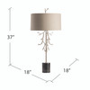 CRESTVIEW COLLECTION CVAZMB006 Rowan Table Lamp