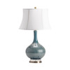 CRESTVIEW COLLECTION CVAZP028A Sawyer Teal Table Lamp