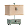 CRESTVIEW COLLECTION CVAVP829 Tackle Box Table Lamp