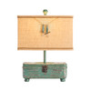 CRESTVIEW COLLECTION CVAVP829 Tackle Box Table Lamp