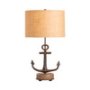 CRESTVIEW COLLECTION CVAER1248 Warf Anchor Table Lamp