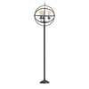 CRESTVIEW COLLECTION CVAER982B3 Global Floor Lamp