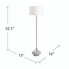 CRESTVIEW COLLECTION CVAZVP028 Hayden Floor Lamp