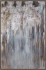 CRESTVIEW COLLECTION CVBZWF061 Abstract Silver Painting
