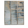 CRESTVIEW COLLECTION CVBZWF060 Set of 3 Abstract Oil Painting
