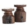 CRESTVIEW COLLECTION CVCHE713 Barn Post Candleholders