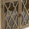 CRESTVIEW COLLECTION CVFVR8015 Hawthorne Estate 2 Drawer 4 Door Fretwork Sideboard