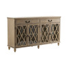 CRESTVIEW COLLECTION CVFVR8015 Hawthorne Estate 2 Drawer 4 Door Fretwork Sideboard