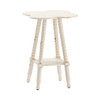 CRESTVIEW COLLECTION CVFZR1485 Clover Shaped Accent Table