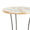 CRESTVIEW COLLECTION CVFNR501 Bengal Manor Cream Agate Table