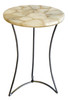 CRESTVIEW COLLECTION CVFNR501 Bengal Manor Cream Agate Table
