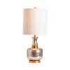 CRESTVIEW COLLECTION CVABS1643 30"H metal&glass Lamp