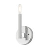 LIVEX LIGHTING 51171-05 1 Light Polished Chrome ADA Sconce