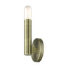 LIVEX LIGHTING 51131-01 1 Light Antique Brass ADA Sconce