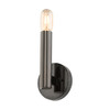 LIVEX LIGHTING 51131-46 1 Light Black Chrome ADA Sconce