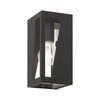 LIVEX LIGHTING 28931-04 1 Light Black Outdoor Small ADA Wall Lantern