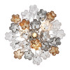 CRYSTORAMA ADD-300-CH-AU Addis 4 Light Polished Chrome Chandelier