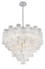 CRYSTORAMA ADD-312-CH-CL Addis 12 Light Polished Chrome Chandelier