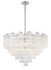 CRYSTORAMA ADD-316-CH-CL Addis 16 Light Polished Chrome Chandelier