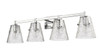 Z-LITE 1101-4V-CH 4-Light Vanity, Chrome