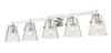 Z-LITE 1101-5V-CH 5-Light Vanity, Chrome