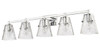 Z-LITE 1101-5V-CH 5-Light Vanity, Chrome